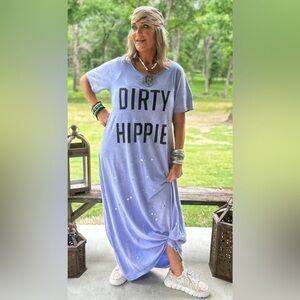 NWOT Jaded Gypsy-Dirty Hippie T Shirt Dress